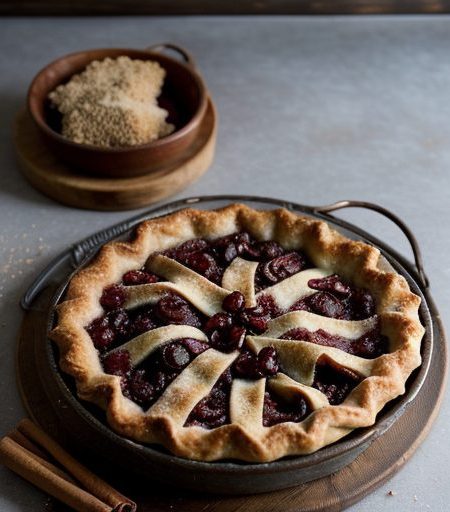 Dried Cherry Apple Pie recipe image