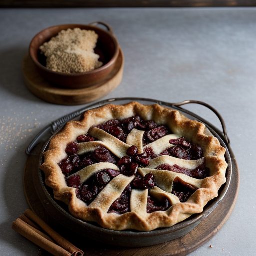 Dried Cherry Apple Pie recipe image