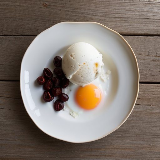 Dried Cherry Ice Cream recipe image
