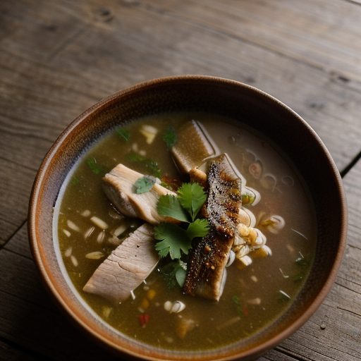 Dried Fish Belly Soup - Kapaw Pla * recipe image