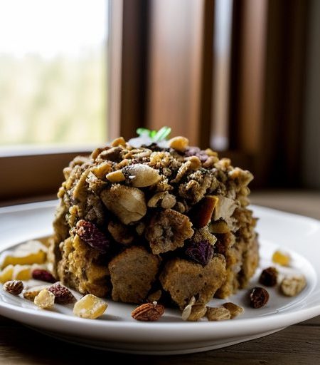 Dried Fruit & Nut Stuffing. recipe image