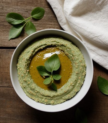 Dried Split Pea Dip recipe image