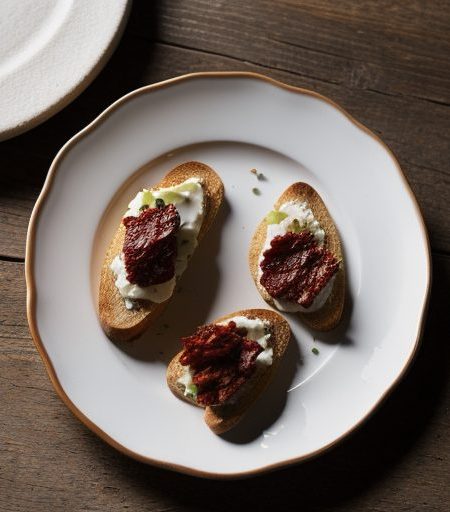 Dried Tomato Crostini recipe image