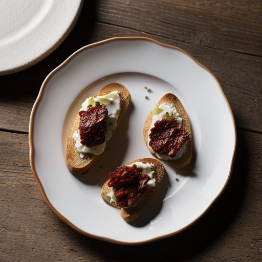 Dried Tomato Crostini recipe image