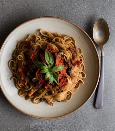 Dried Tomato Pasta Sauce recipe image