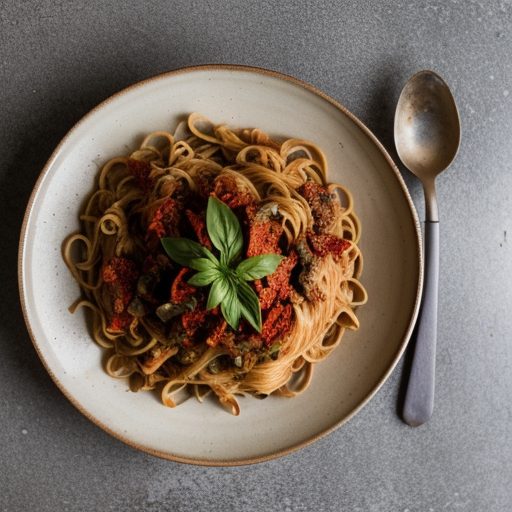Dried Tomato Pasta Sauce recipe image