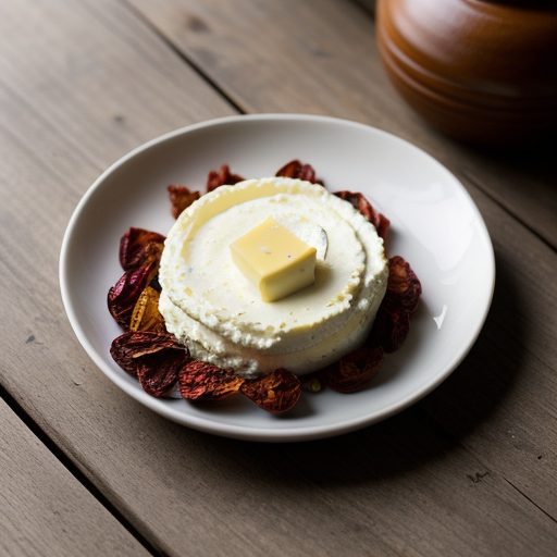 Dried Tomato-Shallot Butter recipe image