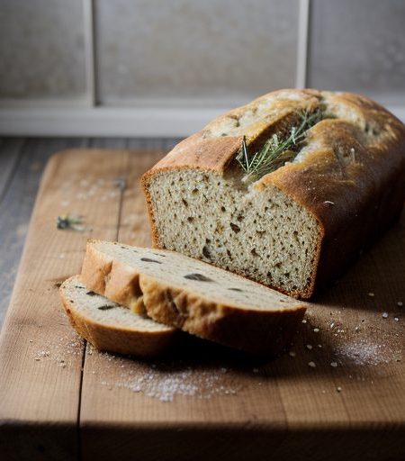 Dried Tomato and Rosemary Bread recipe image