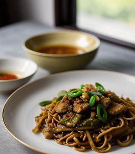 Drunkard's Noodles (Gueyteow Pad Ki Mow recipe image