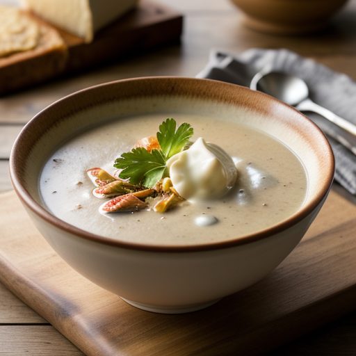 Drunken Crab Bisque recipe image