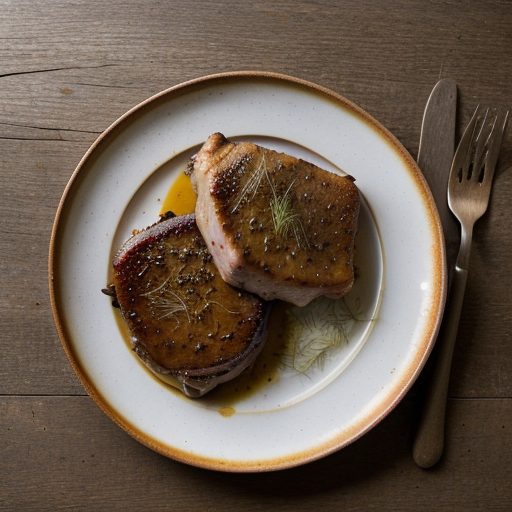 Drunken" Pork Chops recipe image