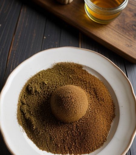 Dry Rub With Honey Mustard Glaze recipe image