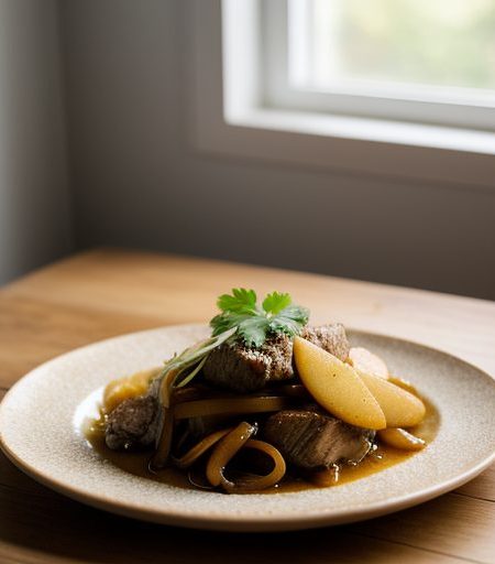 Dublin Stewed Pork (Irish recipe image