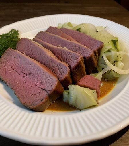 Dublin Sunday Corned Beef & Cabbage recipe image