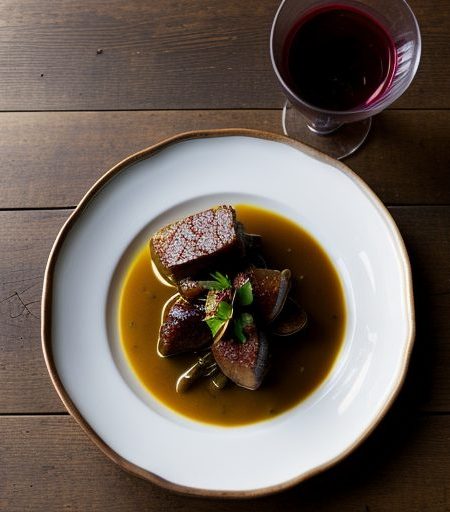 Duck Leg Ragout With Onions & Prunes recipe image