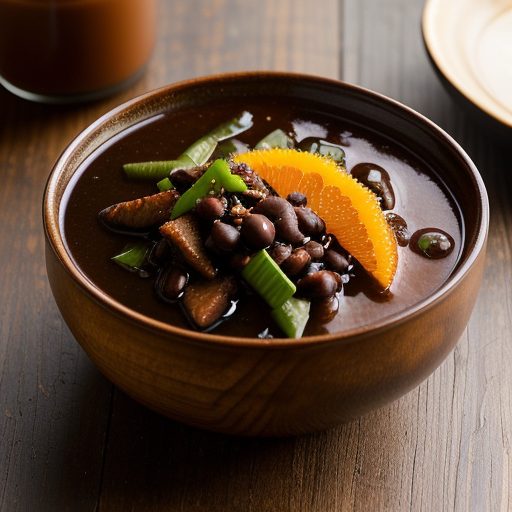 Duck With Black Bean Sauce & Tamarind Jus recipe image
