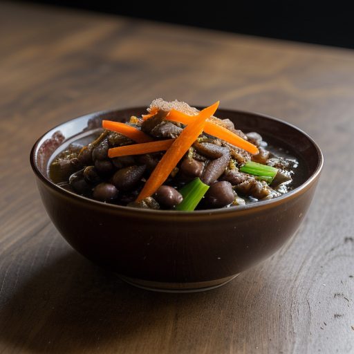Duck With Black Bean Sauce and Tamarind Jus recipe image