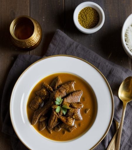 Duck With Honey & Curry recipe image