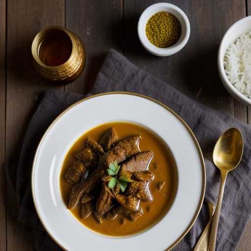 Duck With Honey & Curry recipe image