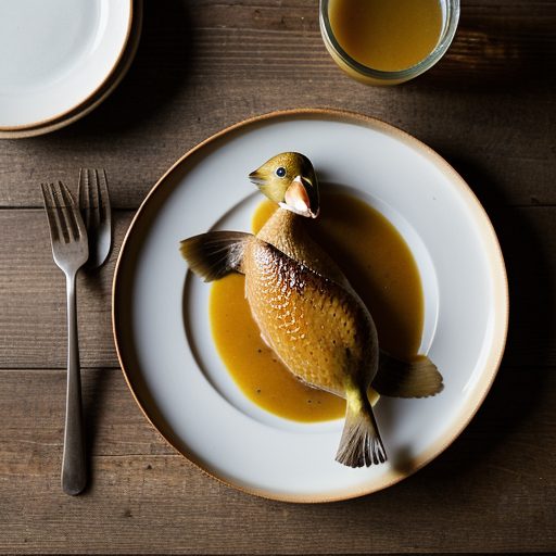 Duck With Orange Gravy - SL 11/81 recipe image