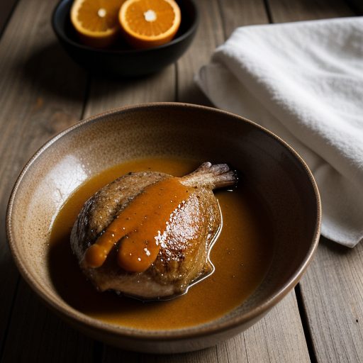 Duck With Orange Sauce recipe image