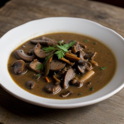 Duck and Wild Mushroom Gumbo recipe image