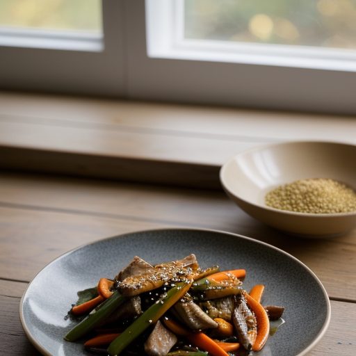 Duckling Stir-Fry recipe image