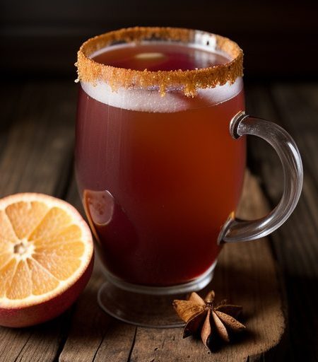 Dudley Eppel's Hot Cider-Cranberry Punch recipe image