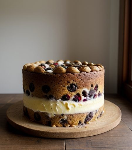 Dundee Cake (Scottish recipe image