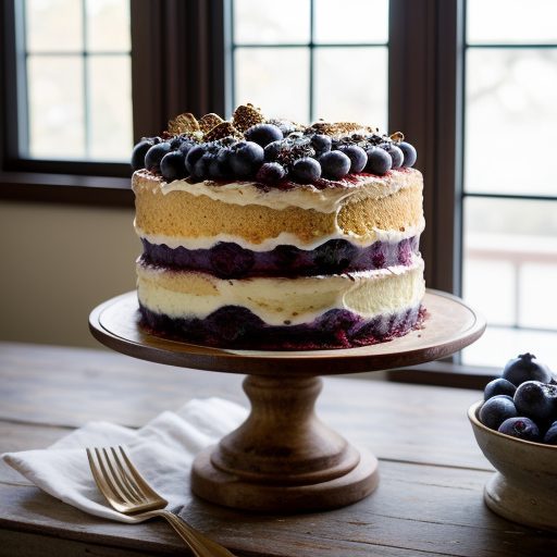Durgin-Park Blueberry Cake recipe image
