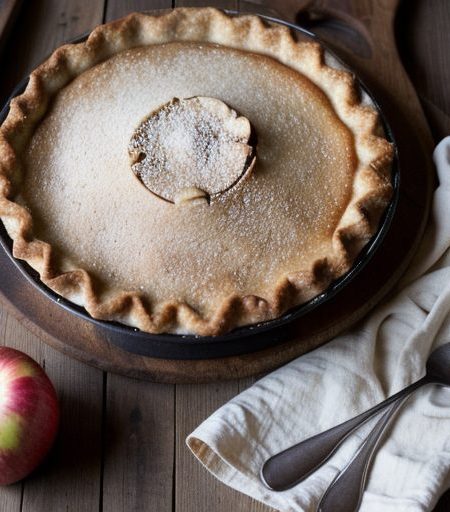 Dutch Apple Pie (Diabetic recipe image