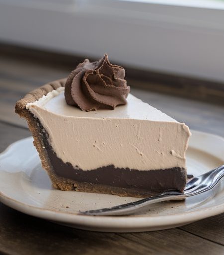 E. J.'s Chocolate Peanut Butter Pie recipe image
