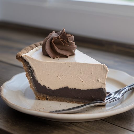 E. J.'s Chocolate Peanut Butter Pie recipe image