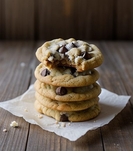 Eadies Cream Cheese Chocolate Chip Cookies recipe image