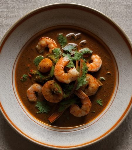 East: Bengal Lancers Shrimp Curry (Jhinka Mas recipe image