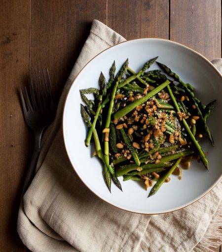 East-West Asparagus Salad recipe image