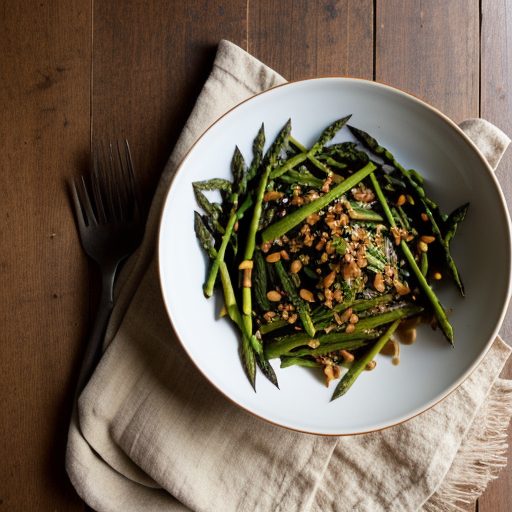 East-West Asparagus Salad recipe image
