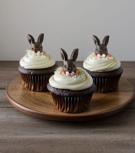 Easter Baskets & Bunnies Cupcakes recipe image