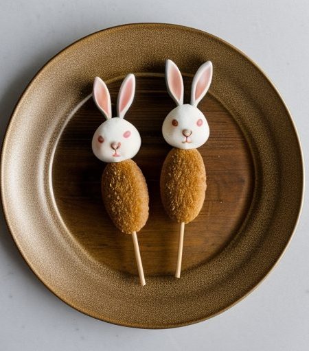 Easter Bunnies on a Stick recipe image