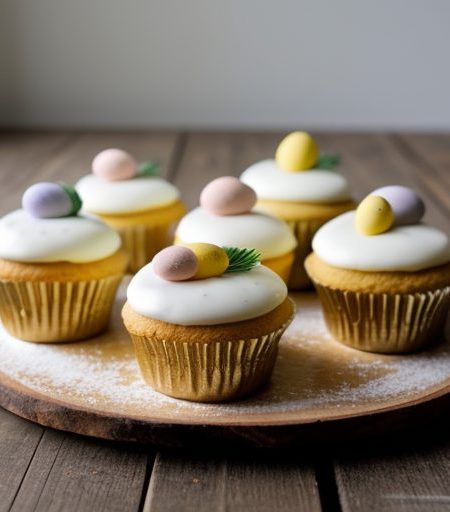 Easter Mini Cakes recipe image
