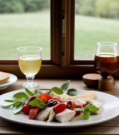 Easy Antipasto Chicken recipe image