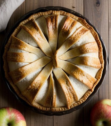 Easy Apple Puff Pie recipe image