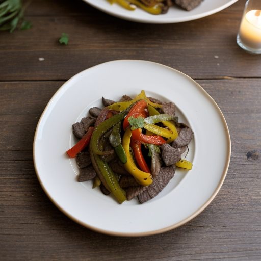 Easy Beef Fajitas recipe image