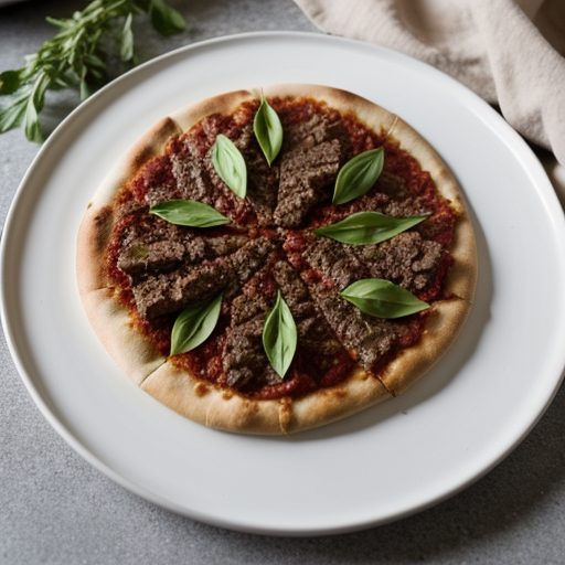 Easy Beef Pizza recipe image