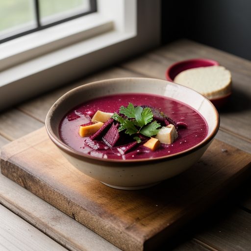 Easy Borscht Soup recipe image