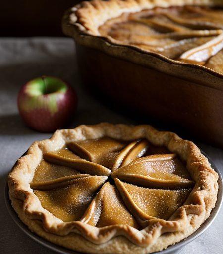 Easy Caramel Apple Pie recipe image