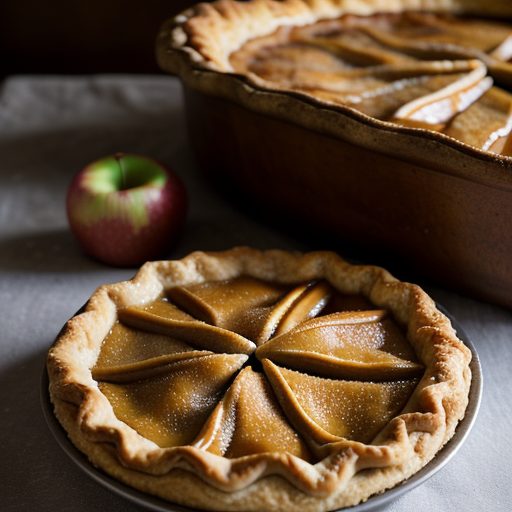 Easy Caramel Apple Pie recipe image