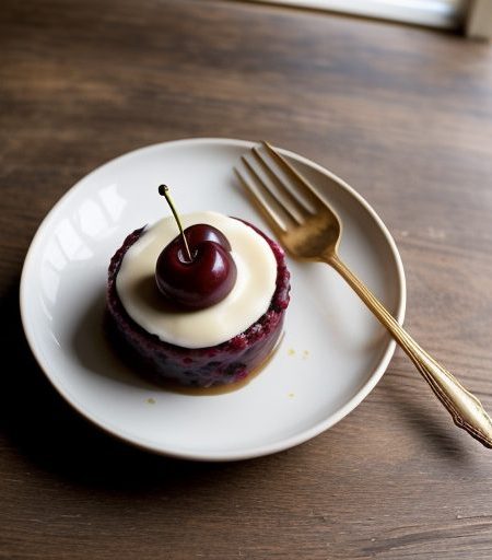 Easy Cherry Pudding recipe image