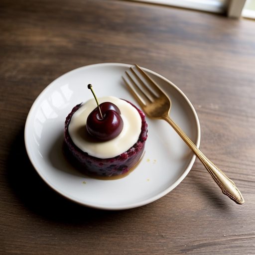 Easy Cherry Pudding recipe image