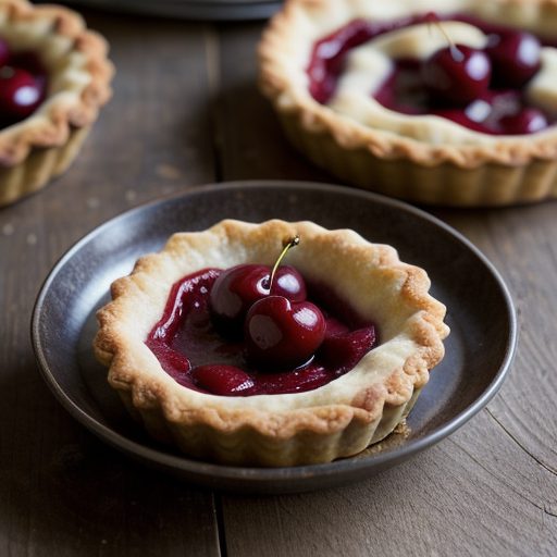 Easy Cherry Tarts recipe image